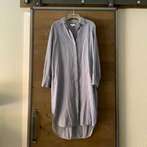 Button-down shirt-dress from COS